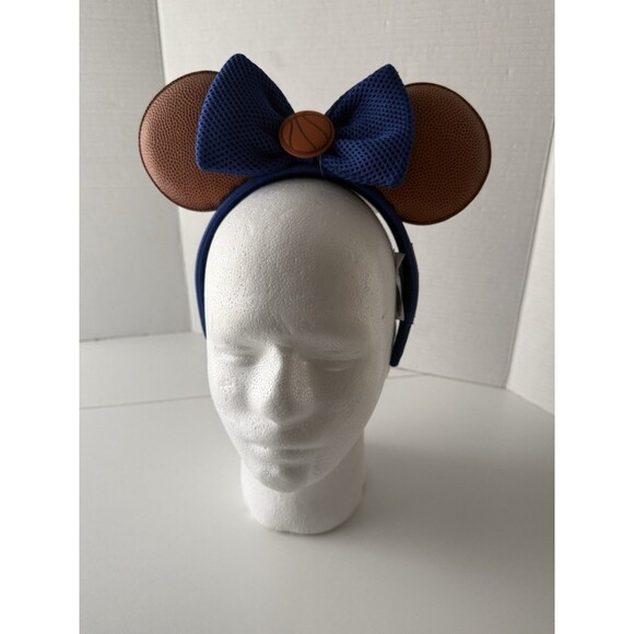 Disney Parks Minnie Mouse NBA Experience Basketball Adult Ears Headband NWT main image 4